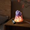 D2 Novelty Natural Himalayan Salt Table Lamp Night Light Natural Raw Stones Crystal Essential Oil Diffuser Light Gift Decor Lamp