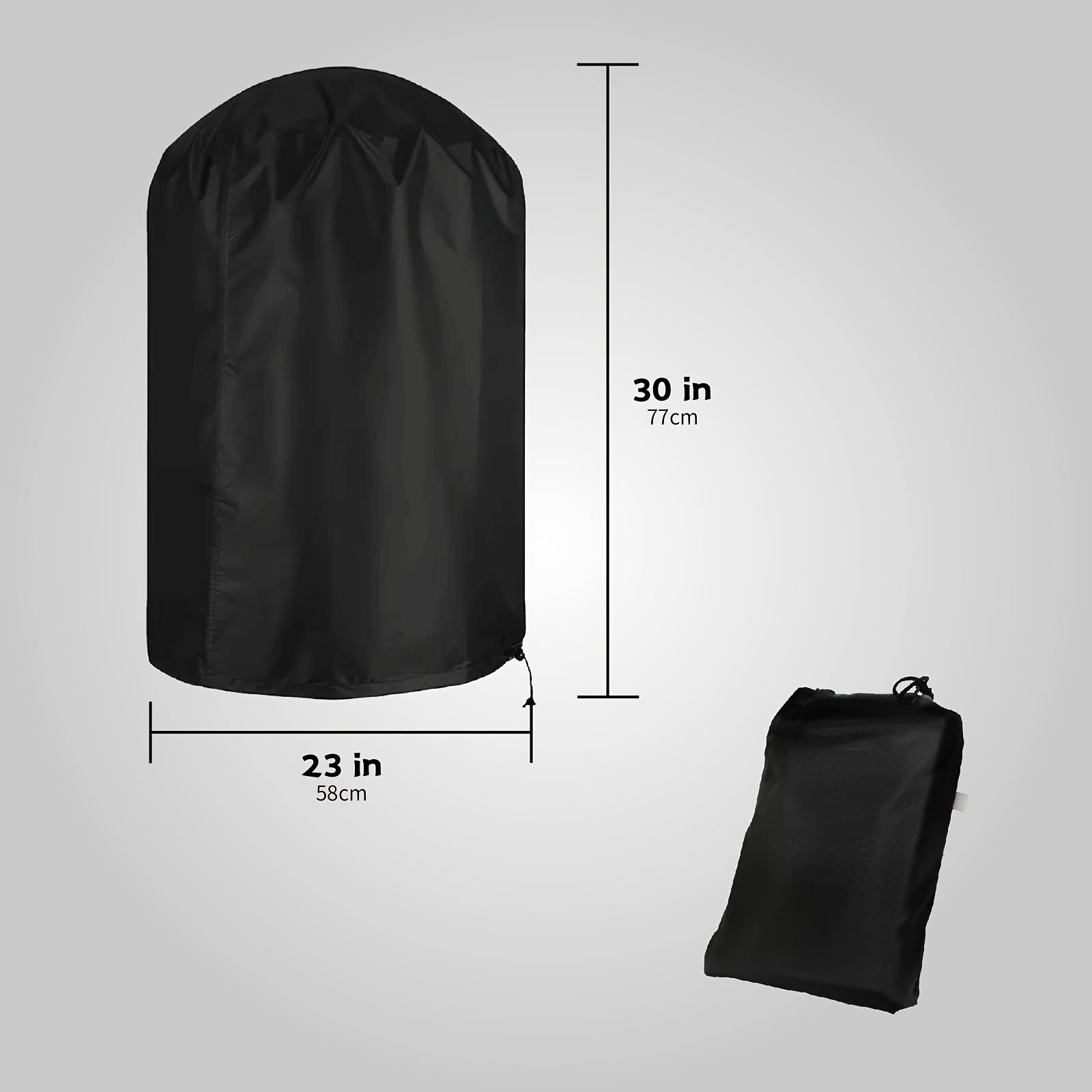 

Multiple Size Grill Cover, Heavy Duty Waterproof Barbecue Gas Grill Cover, Black, Heat Resistant, Stain Resistant, Waterproof 23in
