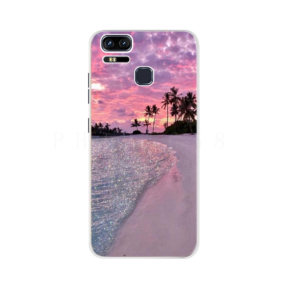 For Asus Zenfone 3 Zoom ZE553KL Case Zenfone Zoom S Z01HD Z01HDA Silicone Soft TPU Phone Back Cover Cases For Asus ZE553KL Funda