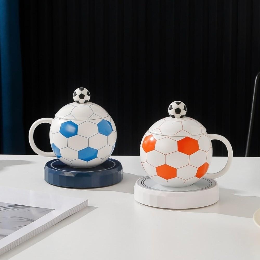 Sports Theme World Cup Soccer Cup Creative Ceramic Mug Football Tea Cup  Gift for Football Fans
