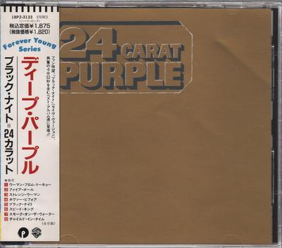 CD DEEP PURPLE  24 Carat Purple 18P23133 WARNER BROS. Japan Rock Used