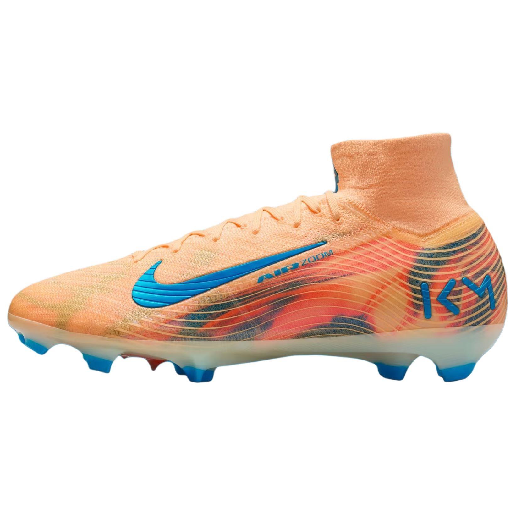 Nike x Kylian Mbappé Mercurial Superfly 10 Elite FG Melon Tint Men s FQ8692-801 EU 40