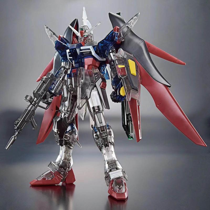 

HG 1/144 Movie Release Ver Destiny Specii Clear Color Assembly Model Kit Action Figures Collect Ornaments Plastic Toys Boy Gifts