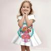 Girls Summer Cartoon Dress Paw Patrol Cute Print Casual Fashion Beach Sundress Soft Breathable