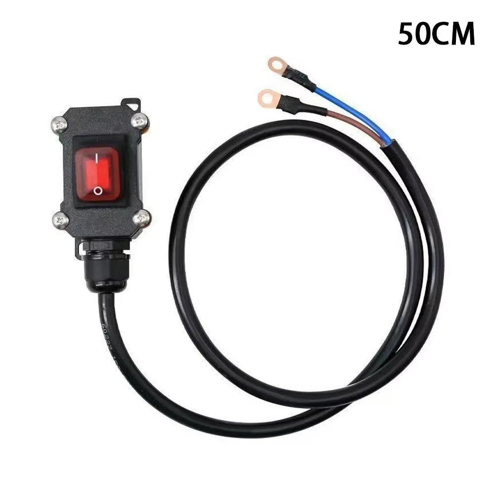 30/50M Copper Cable Battery Disconnect Switch 12V Waterproof High Power Cut Off Switch for Twin Cylinder Bikes Motorcycle