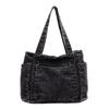 New women's mother bag large capacity denim fashion shoulder portable messenger bag casual women's bag