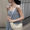 High-end Dumpling-shaped Bags for Women Soft Leather Versatile Crossbody Bags Stylish Single-shoulder Underarm Bags for Commuting