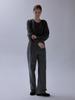 Deomiteun Mod Wool Button Pants (Charcoal)