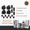 4Pcs Replacement Switc Knob Plastic Knob Gas Stove Control Knob General Range Oven Knob Cooker Hob Knob For Benchtop Burner