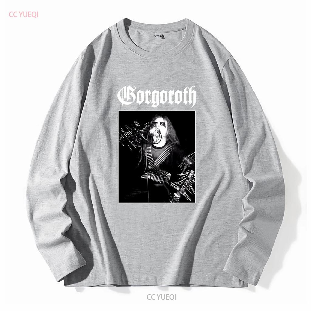 Gorgoroth The Sin Of T Shirt Cotton Black S To 5xl Md1469 Long Or Short Sleeves Vintage Washed Casual Unisex Slightly Homme
