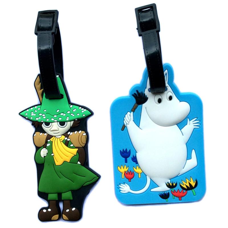 Pattern Luggage Snufkin Identification Plate Hanging Boarding Tool Pass