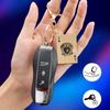 New High Quality Mini Metal Open Flame Inflatable Lighter with Keychain Portable Cigarette Lighter Cigarette Accessories Gift