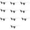 Bachelorette Party Sunglasses Wedding Bridal Shower Decor Hen  Supplies Bride To Be Bridesmaid Gift Heart Shaped Glasses