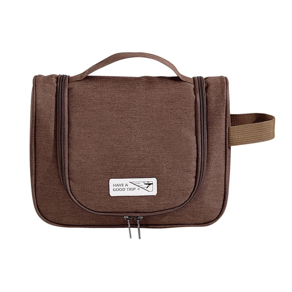 Travel Wash Bag Women Makeup Bags Toiletries Organizer with Hanging Hook Foldable Waterproof Cosmetic Bag Home Makeup Bag