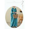 Summer V-neck Large Size Loose Literary Vacation Style Beach Dresses