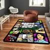 GTA Teppich Bodenmatte für Wohnzimmer oder Schlafzimmer Weicher und Bequemer Teppich ein Geschenk für Geburtstag und Feiertag.MFF0918544