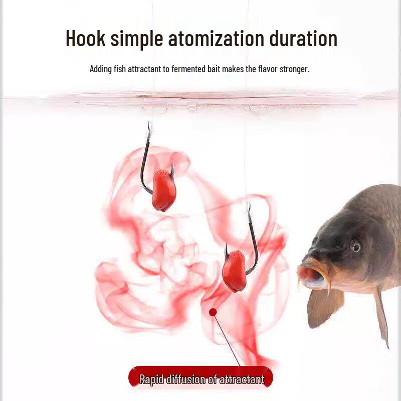 Universal Red Worm Fishing Bait Pellets for Crucian, Carp, and Grass Carp - Four Seasons Use