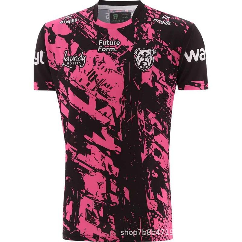 Canterbury Bulldogs 2026 Indigenous Edition Rugby Training Tee Men Women Short Sleeve Cotton Sports T-Shirt
