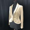 Made in Japan LAUTREAMONT Velour Jacket Women’s S Beige(USED)