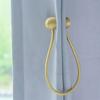 1Pcs Magnetic Curtain Tieback High Quality Clip Curtains Buckle Holder Decorative Home Polyester Curtains Accessories