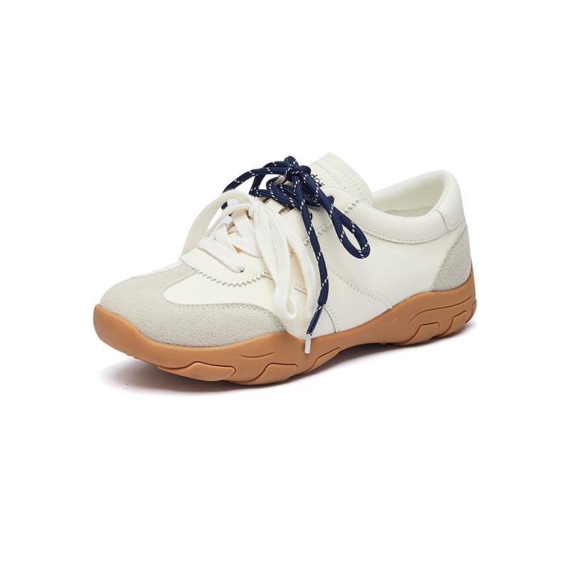 Augustine ballet training shoes women's 2025 new autumn and winter platform Forrest Gump casual sports shoes lightweight white shoes