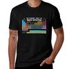 The Periodic Table Of Music Notation Tshirt Casual Light Summer Short Sleeve Top