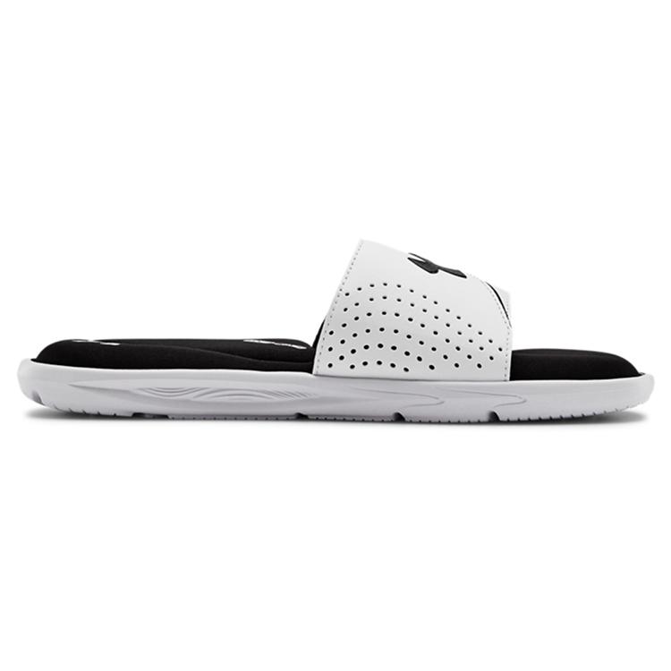 Under Armour Ignite 6 Slide 'White Black' 3022711-100