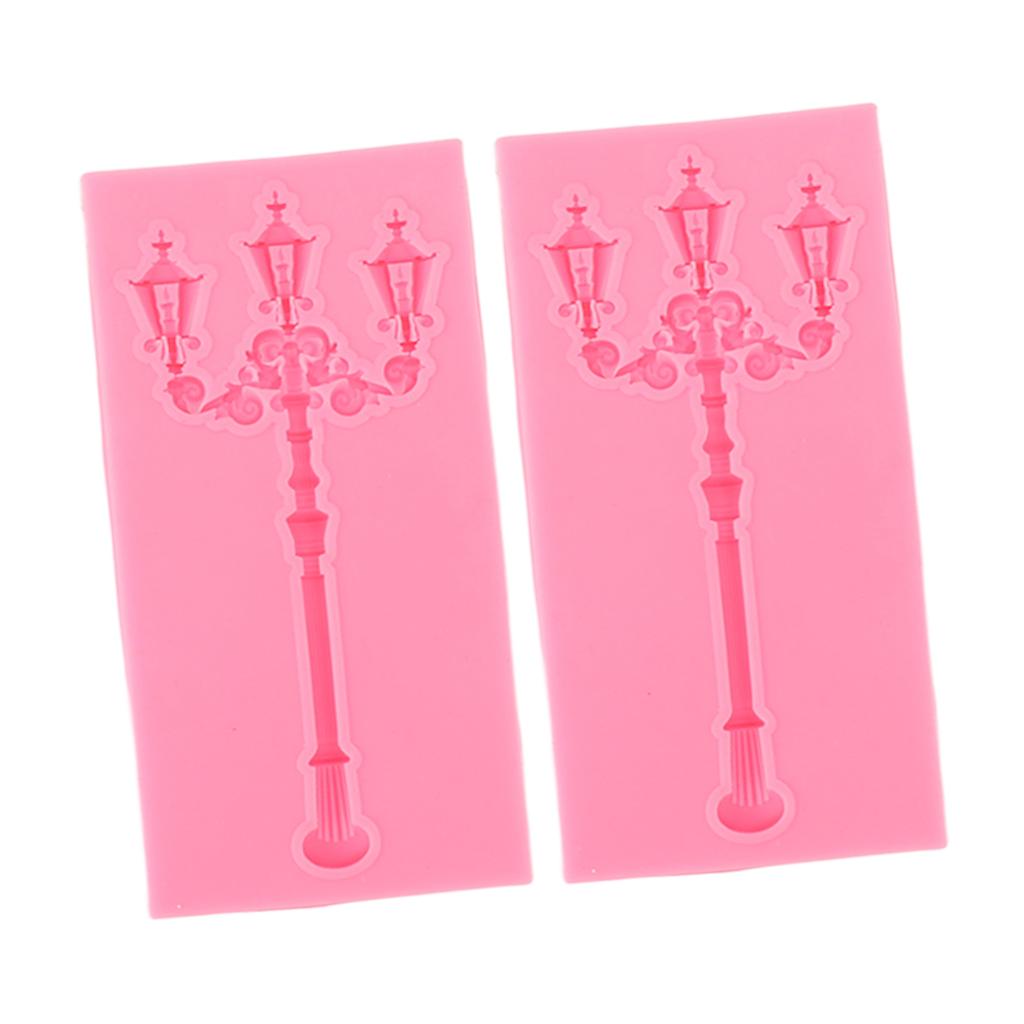 2 Stück Fondant Silikonform Lebensmittelecht Sicher Geruchlos Weich DIY Kuchen Dekorationsform für Bastelprojekte