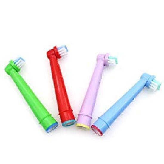 WyFun Braun Compatible Electric Toothbrush for Clean Oral-B Kids, EB10, Kids, Soft, 16-Count