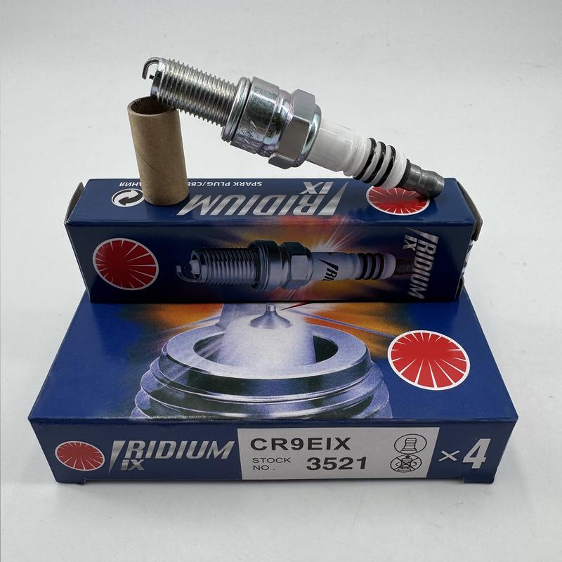 4/8Pcs CR9EIX 3521 Iridium Spark Plug For Motorcycle CB400 CBR VTR RZR XP900 XP1000 for SUZUKI GSXR, CR9EIA-9 IU27 5448 4Pcs