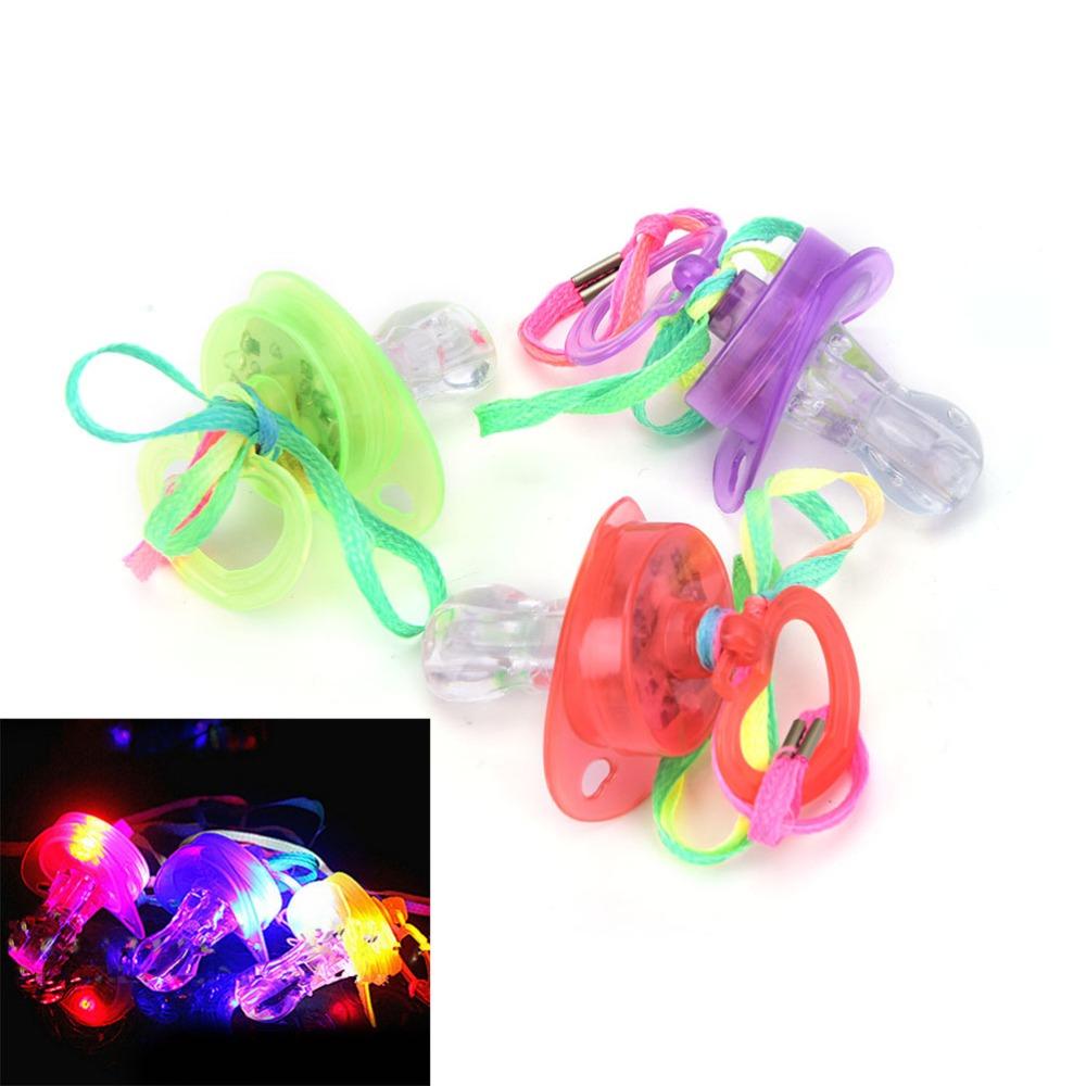Flashing Whistles Flashing Pacifier Whistle Nipple Whistle Whistle Pacifier LED Pacifier Whistle