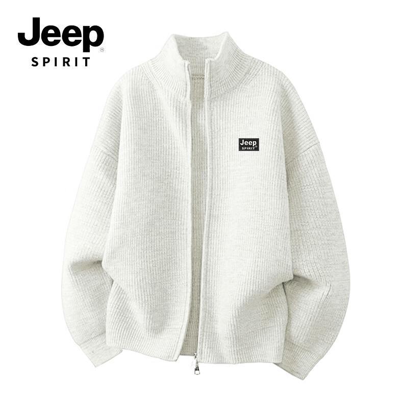 

Мужской вязаный кардиган JEEP SPIRIT со стойкой 3XL