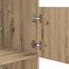 Laundry Cabinet Artisan Oak 50 x 68 x 162 cm Wood based Panel