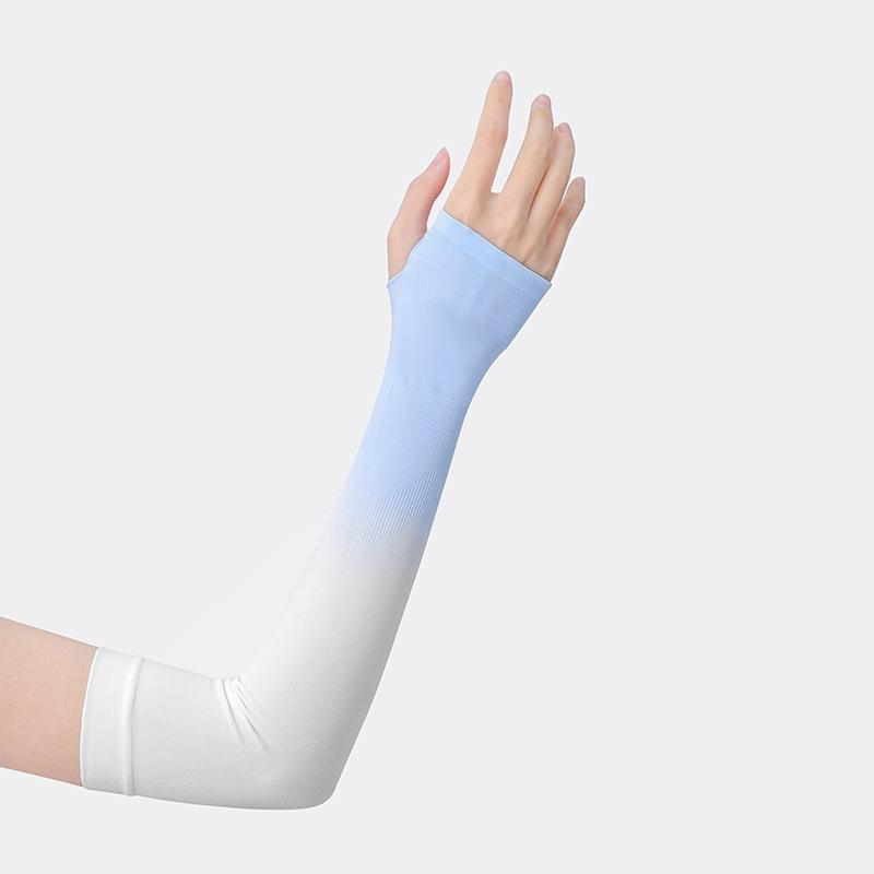 Ice Silk Bicycle Sleeves Summer Breathable Cycling Arm Protection Outdoor Sun Uv Protect Sports Sleeves