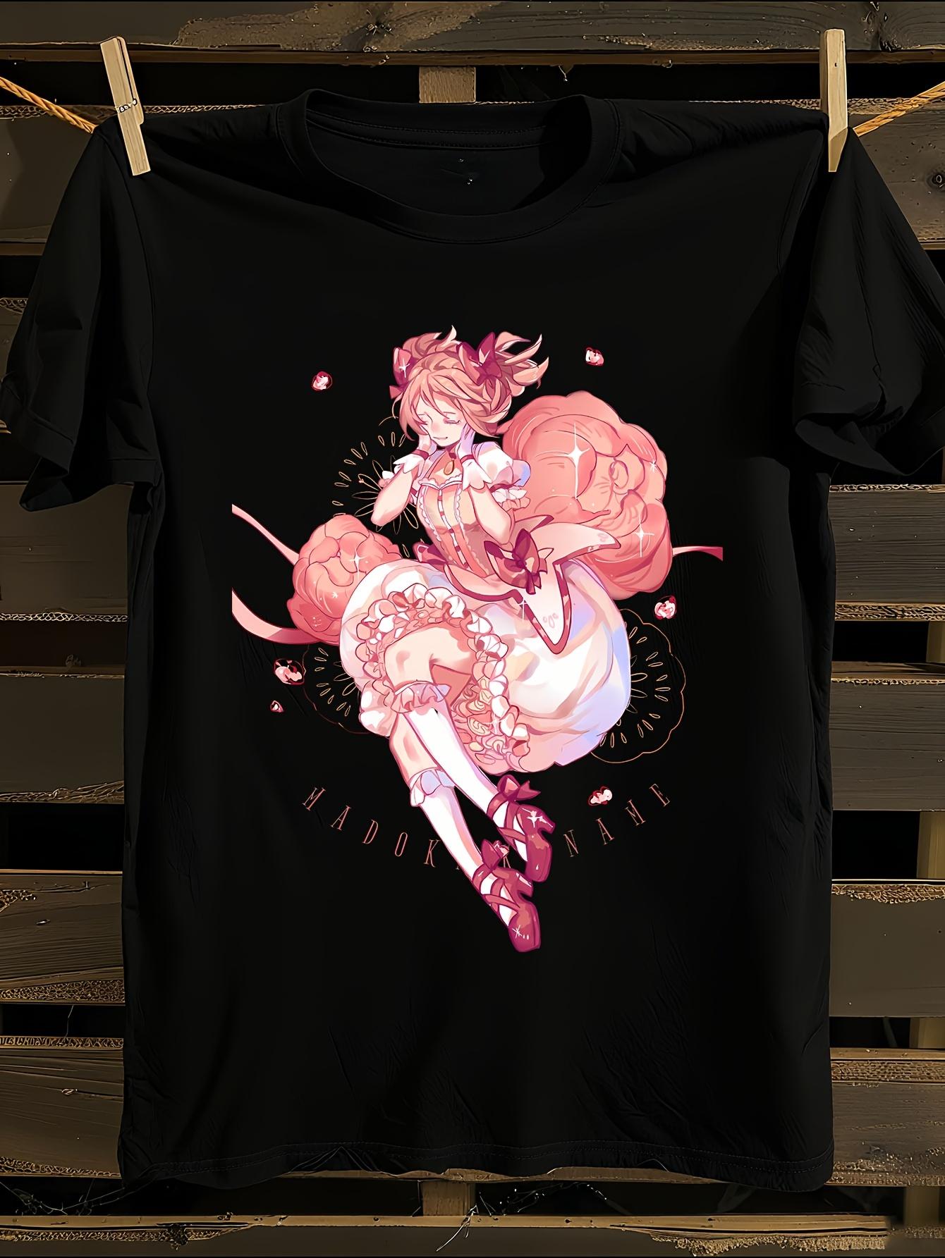Madoka Magica Anime Merch T-shirt S