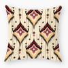 Housse de coussin nordique rétro géométrique, housse de coussin pour dossier, canapé