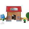 Wooden Train Set - GINGER HOME - 88 Pieces - Electric Locomotive - Educational Toy