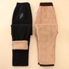 Elderly Women's Fleece-Lined Straight-Leg Casual Pants