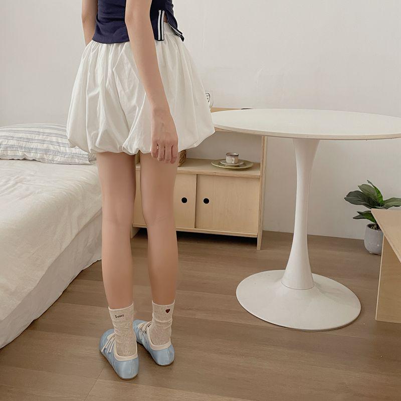 Newcomer Special: Miyard Autumn Cute Heart Embroidered Long Tube Scrunched Socks
