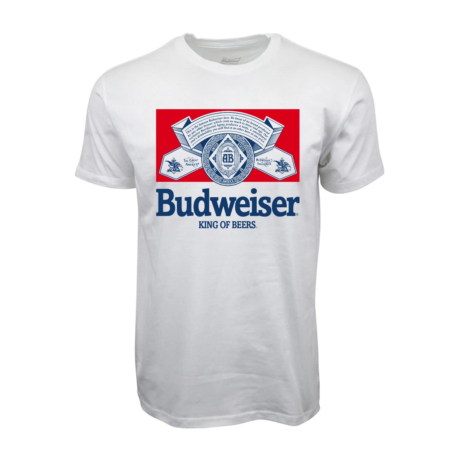 Budweiser s King Of Beers Graphic T shirt White XL