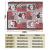 Warm BlanketsGirls Boys Decorative Christmas Santa Throw Blanket  Flannel Bedspread Couch Chair Sofa Bed Sofa Bed Cover