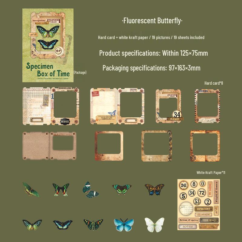 Beautiful Day Vintage Border Journal Decoration Pack