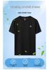 PEAK Men's Quick-Dry Short Sleeve Summer Sports T-Shirt - Comfortable & Loose for Casual Running & Fitness