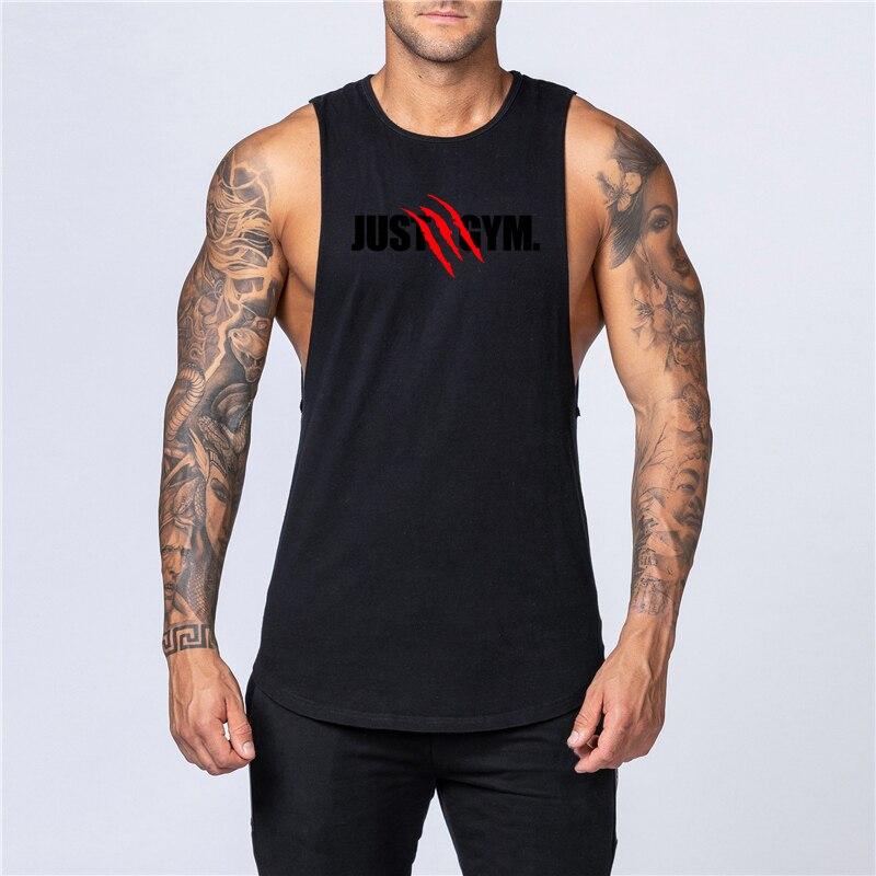 Muscleguys Top Fitness Sportiv Vestă Alergare Bărbați Vară Profesional Antrenament Muscular Tricou Fără Mâneci