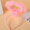 Cartoon Angel Cool Devil Headband Feather Hair Hoop Stage Hairbands
