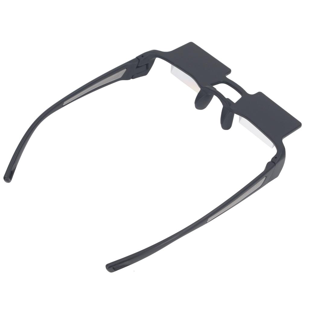 Lazy Glasses Bed Prism Glasses Spectacles Horizontal High Definition Prism Lie Down Eyeglasses for Reading Watch TV in