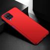 Protective Case - PROSHOP - for Samsung Galaxy A12 - Flexible - Red - 2 Tempered Glass Included
