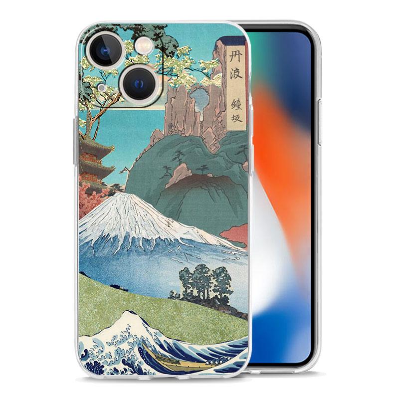 Phone Case For iPhone 17 Air Cases iPhone 16 15 12 13 14 Pro Max SE 7 8 Plus iPhone11 Cover Japan Tokyo Osaka Kanagawa Label