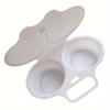1pc Reusable Microwave Egg Poacher - Round Shape Plastic Egg Steamer for Perfectly Cooked Eggs - Kitchen Supplies and Tools