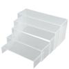 5pcs Clear Acrylic Retail Display Stands Plinth 18cm-26cm 4mm